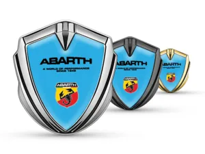Fiat Abarth Emblem Silikon Abzeichen High-End Design Drift Look